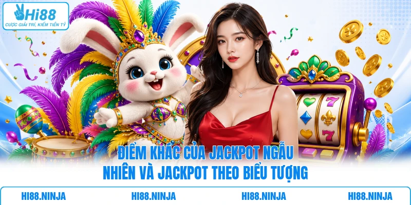 Điểm khác của Jackpot ngẫu nhiên và Jackpot theo biểu tượng